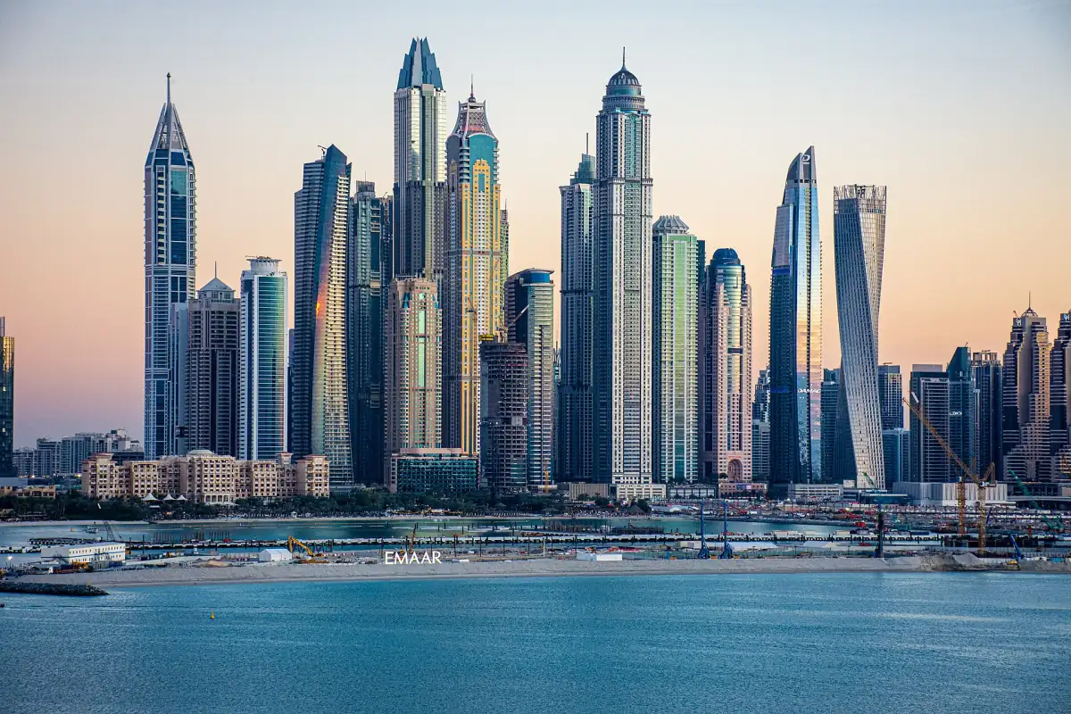 Skyscrapers of Dubai Marina
