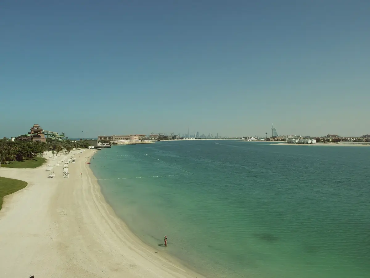 Beach on Palm Jumeirah
